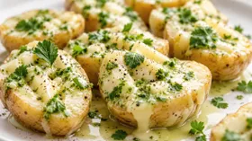 Картофель под соусом