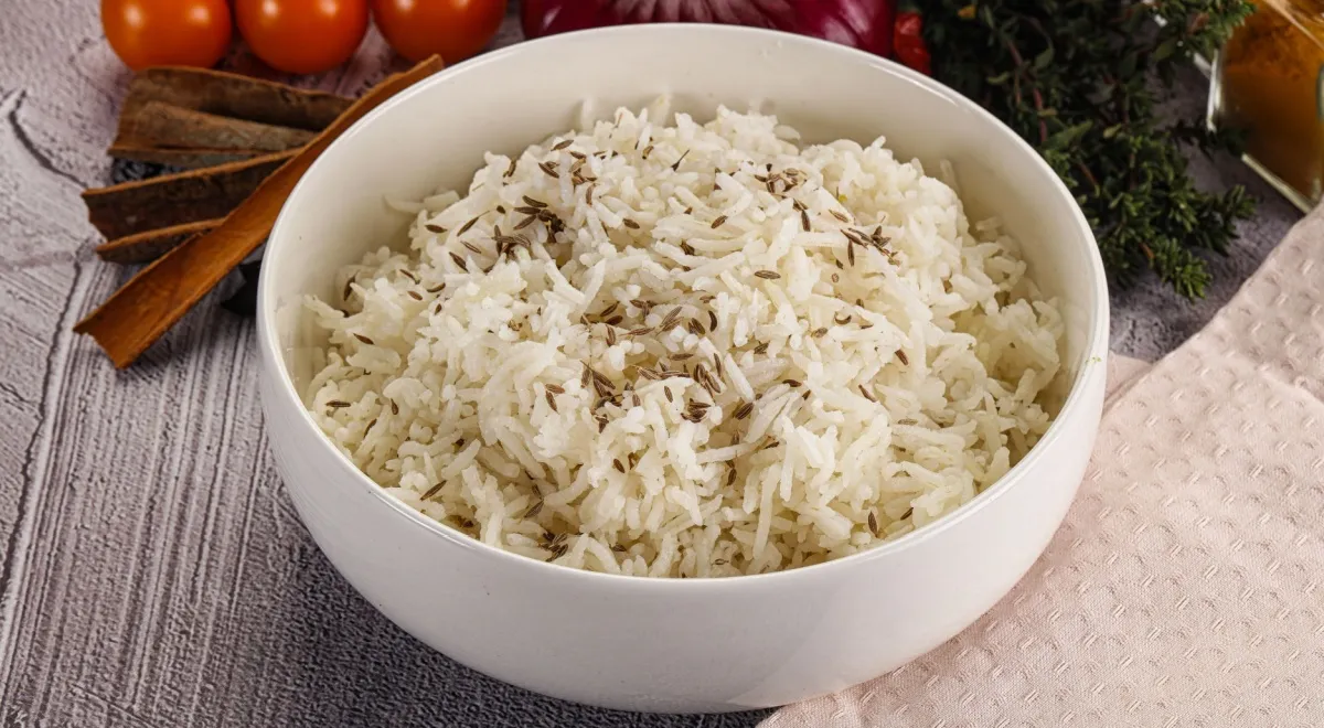 Рис с зирой, индийское блюдо