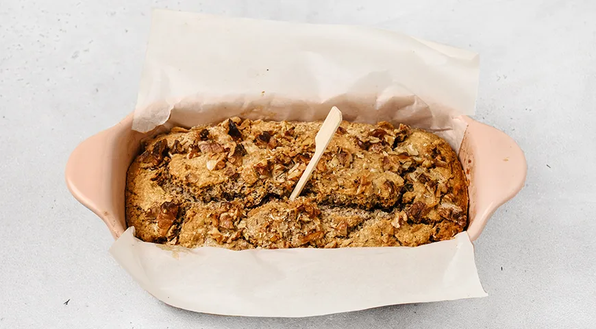 Безглютеновый хлеб из зеленой гречки