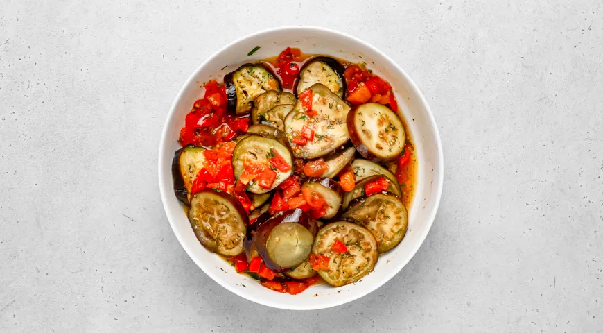 Баклажаны в микроволновке 