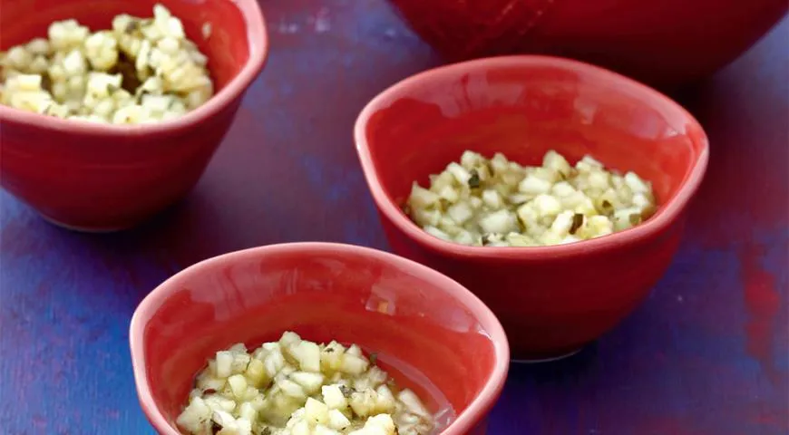 Ананасовая сальса к мясу