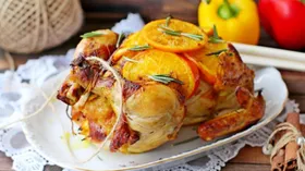 Рецепты с апельсином, розмарином и птицей