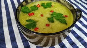 Крем-суп из цветной капусты с карри