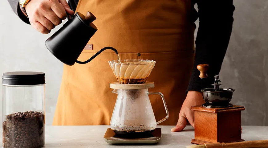 Один из основных методов заваривания арабики — фильтр-способ