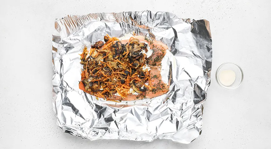 Рулет из горбуши