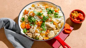 Рецепты с молочной продукцией, рисом и птицей