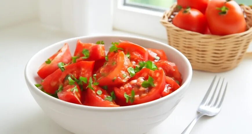 Помидоры с сахаром