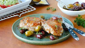 Рецепты с курятиной, соусами и оливками