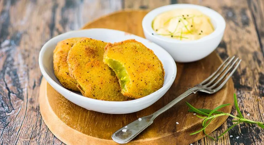 Зеленые помидоры во фритюре