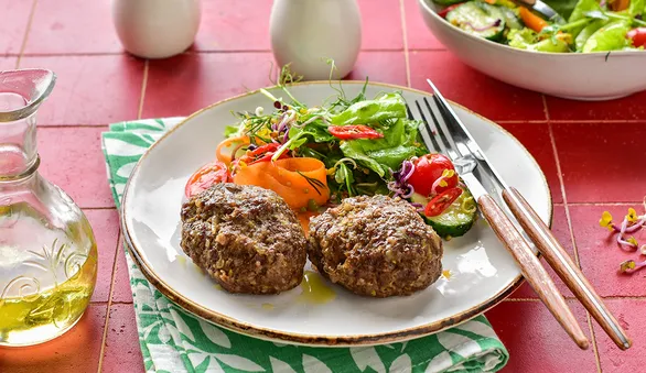 Паровые котлеты из говядины