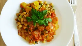 Рецепты с приправами, бобами и соусом томатным