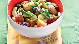 Картофельный салат с оливками