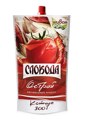 СЛОБОДА Кетчуп Острый Высшей категории 300г