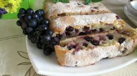 Рецепты с мукой пшеничной, яйцом и виноградом