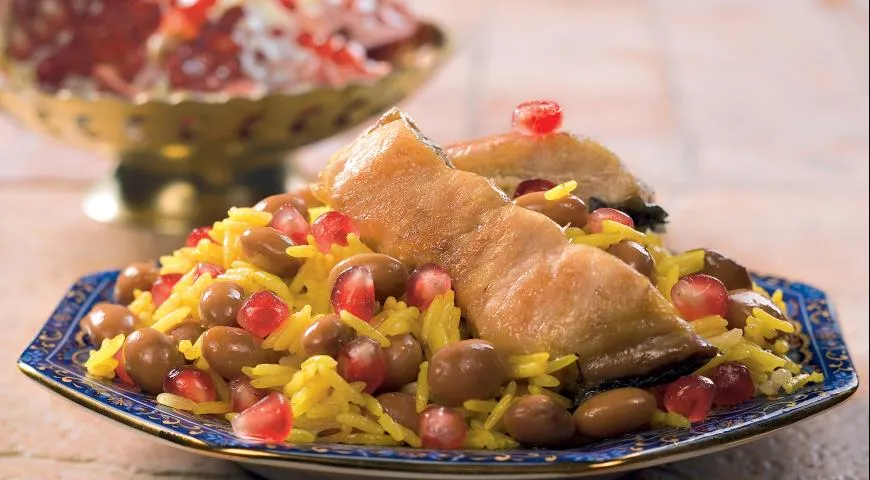 Рецепт азербайджанского плов с жерехом