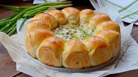 Рецепты с молочной продукцией, мукой и шампиньонами