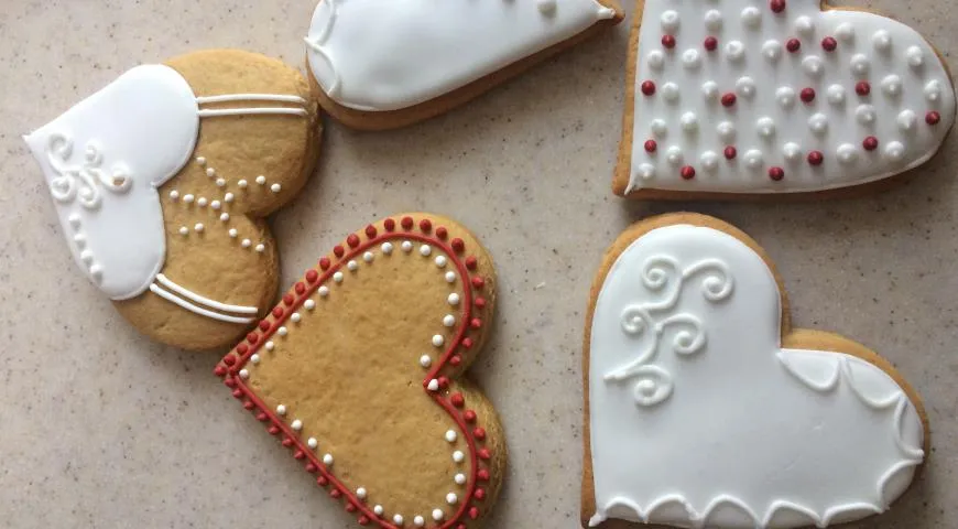 Пряничные «сердечки»
