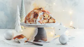 Праздничный торт Не Аляска для новогодних праздников