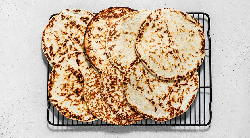 Творожный торт на сковороде