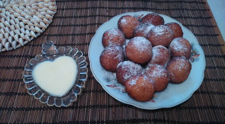 Пончики из манной крупы