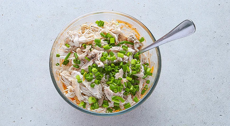 Перцы, фаршированные курицей и сливочным сыром