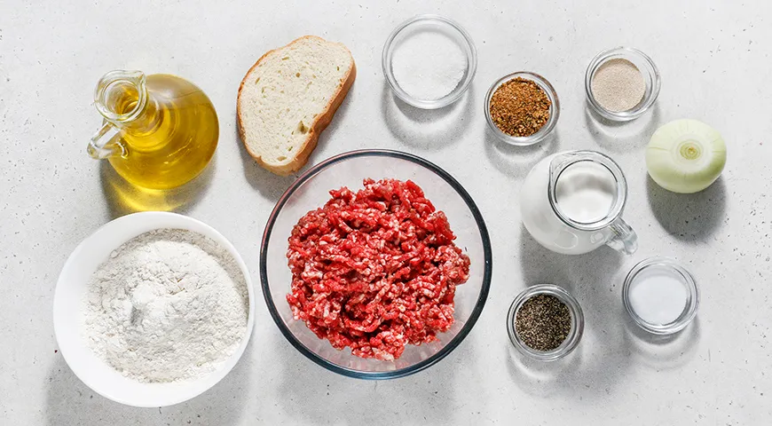 Котлета в тесте в духовке