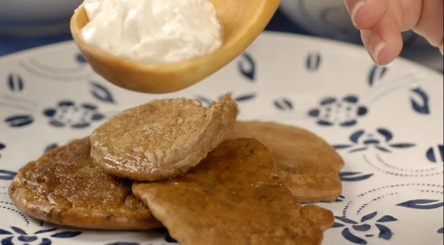 Печеночные оладьи