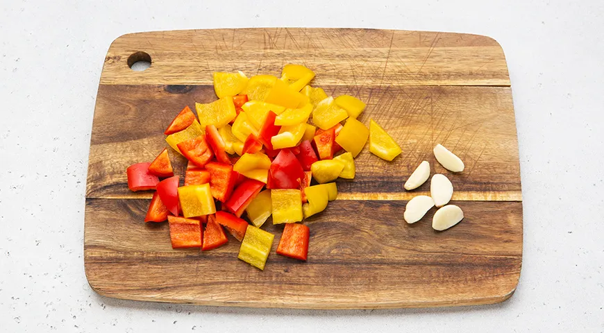 Плов из булгура с курицей