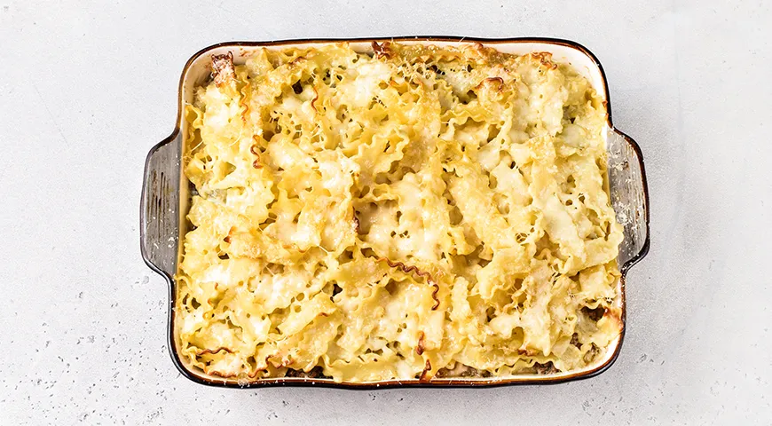 Макаронник с фаршем