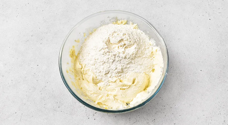 Творожные коржики в духовке