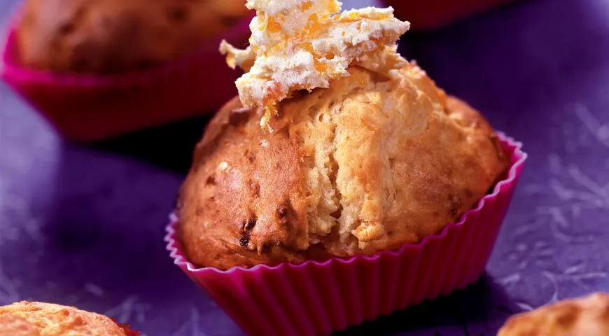 Кексы с курагой