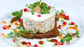 Рецепты с яйцом куриным, картофелем и гранатом