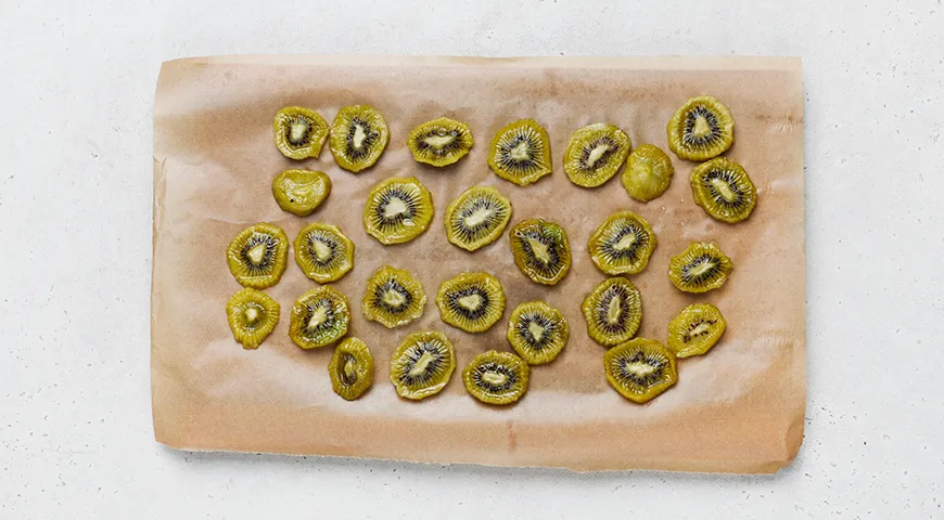 Домашние цукаты из киви