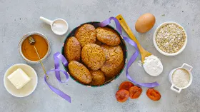 Печенье с курагой