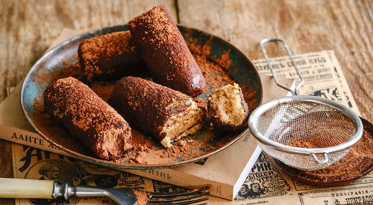 Пирожное с сухофруктами