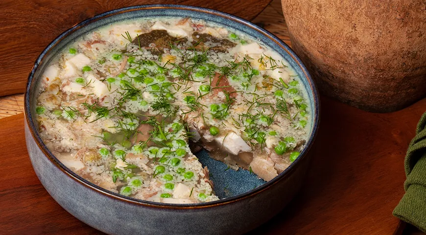 Холодец со свиным калтыком