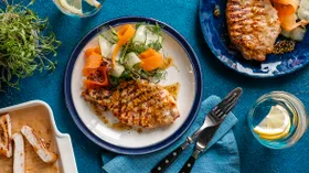 Основное блюдо с корейкой