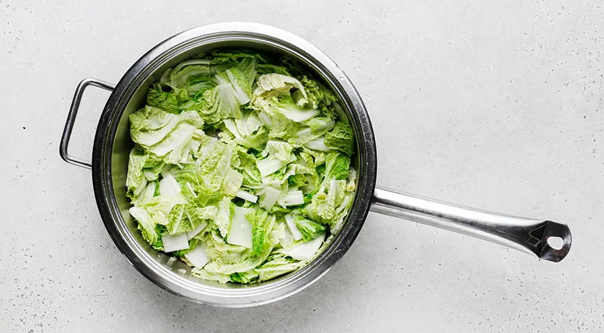 Жареная пекинская капуста