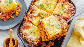 Лазанья с говяжьим фаршем жирным