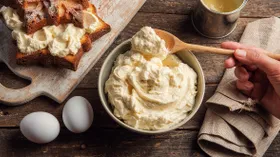 Рецепты с молочной продукцией, яйцом и крахмалом