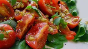 Рецепты с овощами, продукцией пчеловодства и кедровыми орехами
