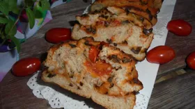 Рецепты с твёрдыми сырами, морепродуктами и черри