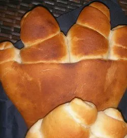 Домашний хлеб Медвежья лапа