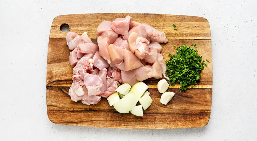 Куриные котлеты в аэрогриле