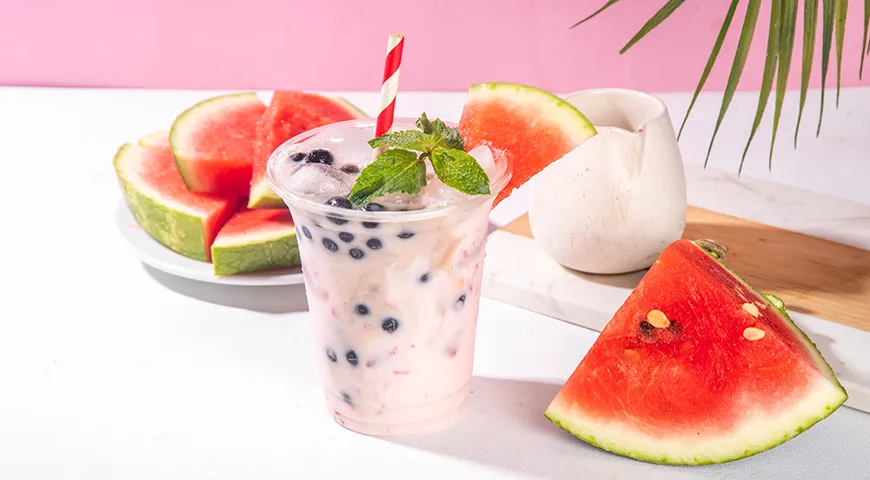 Бабл ти с арбузом