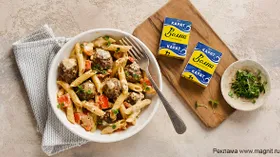 Рецепты с овощами, маслом растительным и пенне