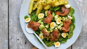Рецепты с рыбой, маслом оливковым и яйцом перепелиным