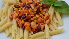 Рецепты с овощами, мясом и пенне