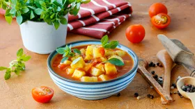 Рецепты с чесноком, кабачком и томатами