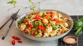 Вегетарианские рецепты с соусом терияки